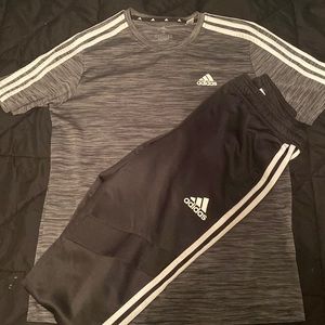 Adidas Shirt and Track Pants